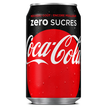 Coca Sans sucres 33cl